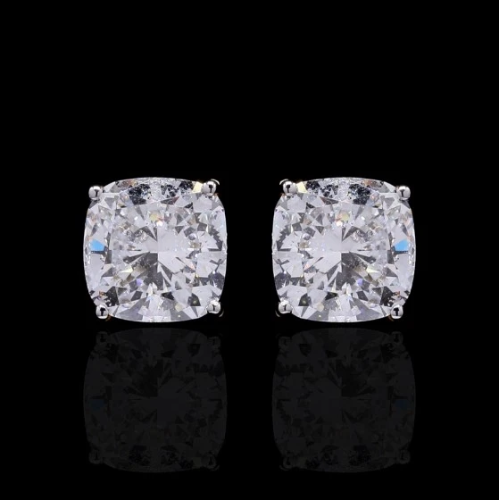 Emerald Pears Line Earrings