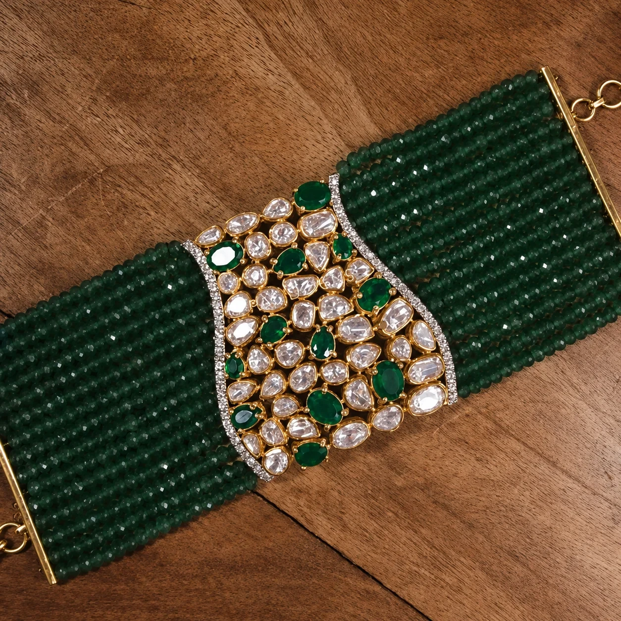 emerald-diamond-polki-bracelet-ajpb14