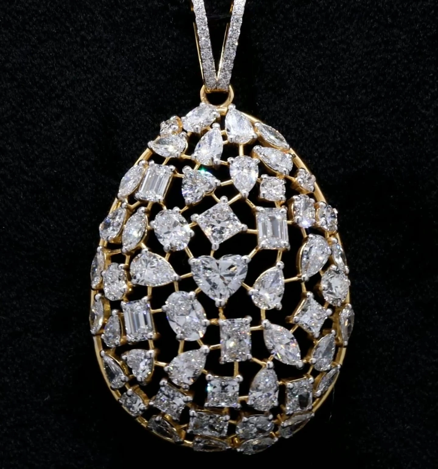 Diamond Bloom Pendant