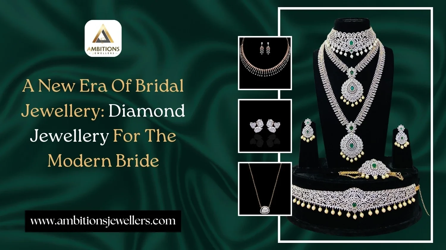 Bridal diamond jewellery