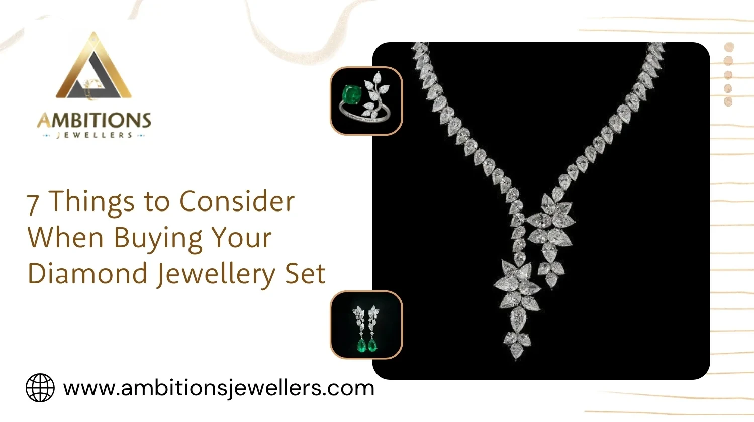 Diamond Jewellery Set
